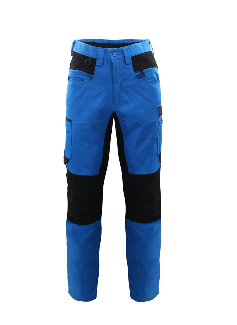 Zuolaya - Tactical Cargo Pants Men Outdoor Trousers Casual Multi Pocket Pants Blue - Image 1