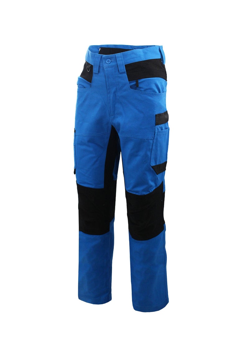 Zuolaya - Tactical Cargo Pants Men Outdoor Trousers Casual Multi Pocket Pants Blue - Image 1
