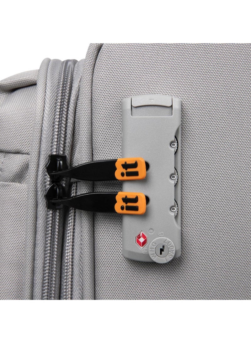 it Luggage - it luggage Compartment, Unisex Polyester Material Soft Case, 8x360 Degree Spinner Wheels, Expandable Trolley Bag, Telescopic Handle, TSA Lock, 12-3149-08, Lightweight - Image 1