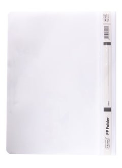 PRIMA 12-Piece Clear File Folder A4 White  - Image 2
