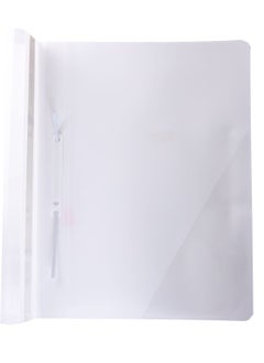 PRIMA 12-Piece Clear File Folder A4 White  - Image 3