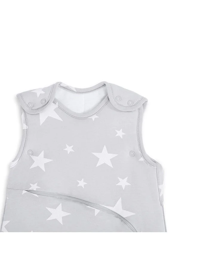 Snuz Pouch Sleeping Bag For Infant And Baby 2.5 Tog Clever Nappy Change Zip 100% Cotton Suitable From 0 To 6 Months Maximum Baby Length 68 Cm - White