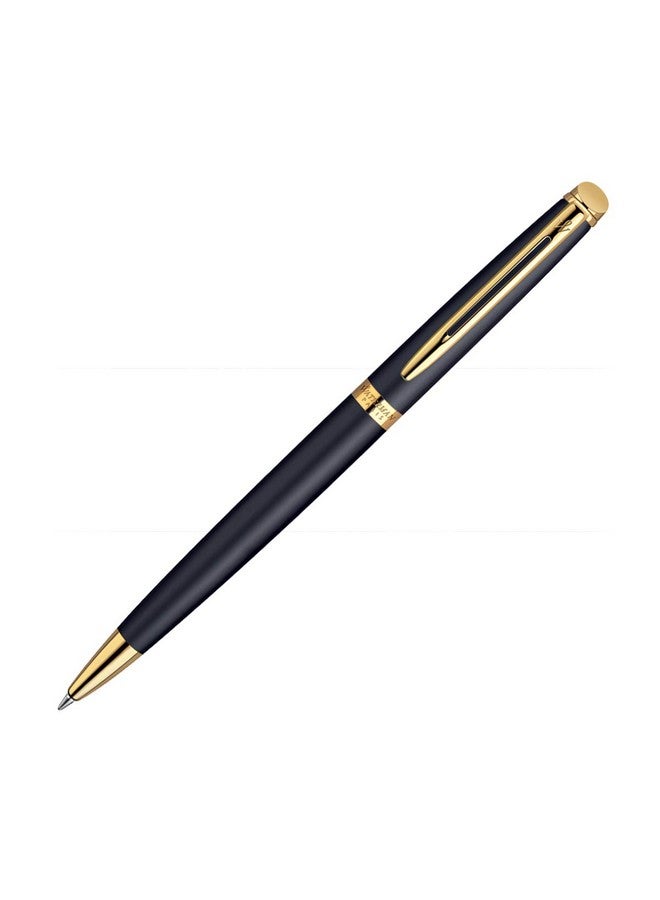 Waterman Hemisphere GT Ballpoint Pen-Matt Black - Image 1