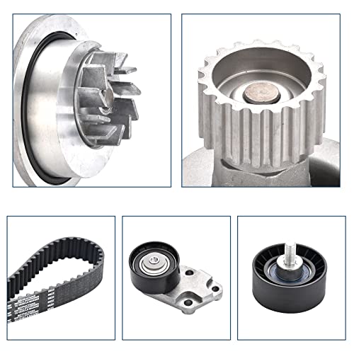 Nakuuly Timing Belt Kit with Water Pump Compatible with 2004 2005 2006 2007 2008 Chevrolet Aveo Aveo5 1.6L L4 DOHC 16V Engine - Image 5