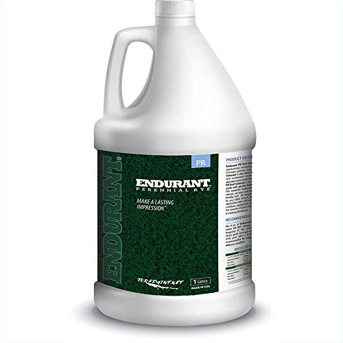 Endurant Turf Colorants - Perennial Rye Spray Green Grass Paint for Lawns - Revives Dry, Patchy Yards - Light Grass Hue - Easy to Use, Concentrated Turf Grass Dye - Covers Approx 10,000 Sq Ft - 1 Gal - Image 1