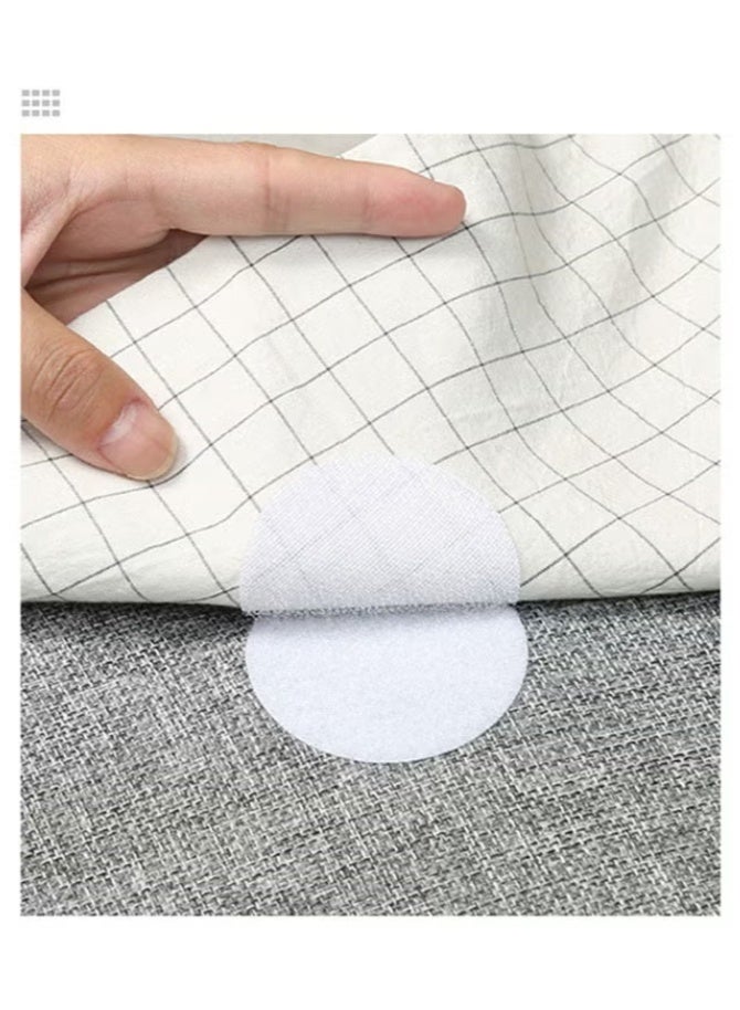 Hoasis 10pcs Anti-Slip Fixation Round Carpet Stickers For Bedsheets, Sofas, Car Cushions - Image 2