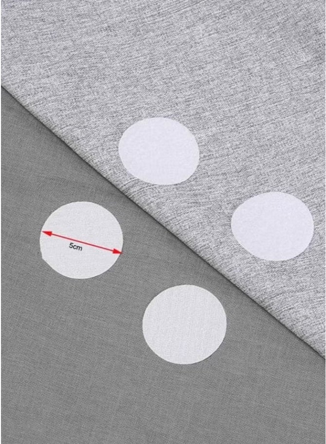 Hoasis 10pcs Anti-Slip Fixation Round Carpet Stickers For Bedsheets, Sofas, Car Cushions - Image 5