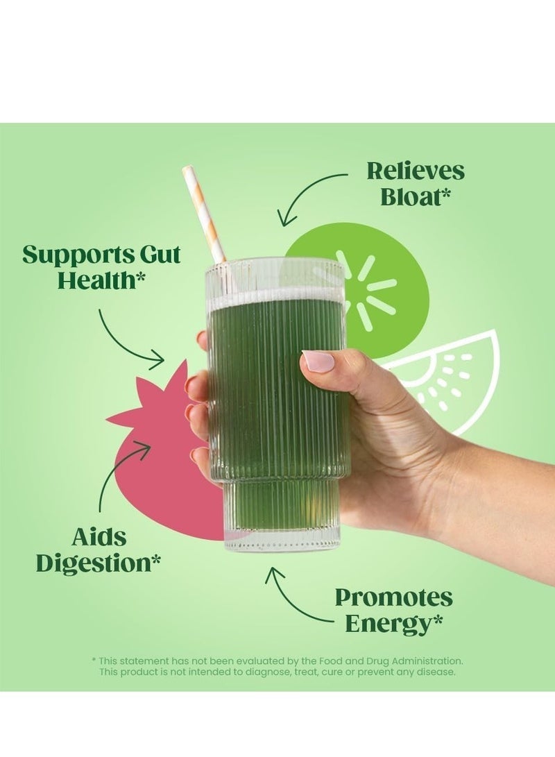 Bloom Nutrition Green Juice Powder Strawberry-Kiwi Flavor 170g - Image 3