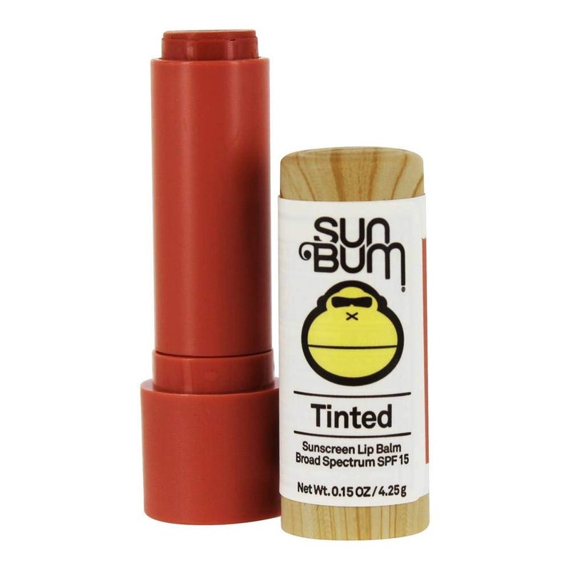 Sun Bum SPF 15 Tinted Lip Balm Sand Bar - Hawaii Act 104 Compliant (Octinoxate & Oxybenzone) - Made Without Parabens - Broad Spectrum UVA/UVB Lip Protection - 0.15 oz Stick - Image 2