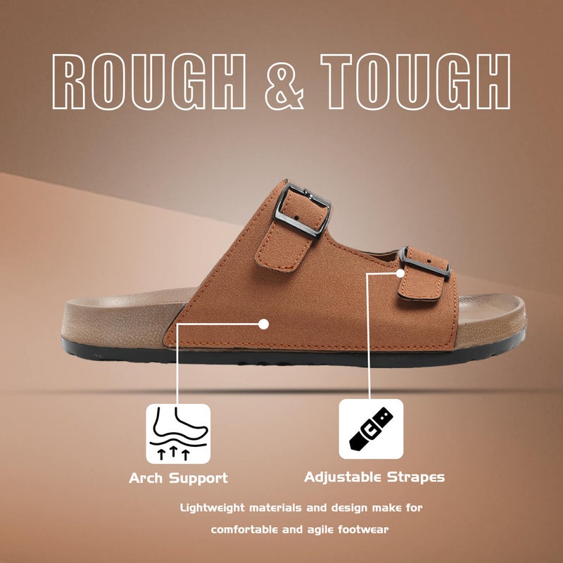 Face صنادل تان للرجال - Image 1