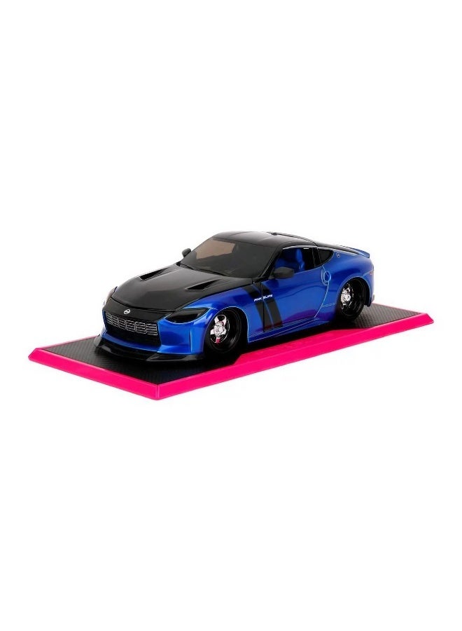 JADA Pink Slips Street Race 2023 Nissan Z Die-Cast Car (1:24, Blue) - Image 2