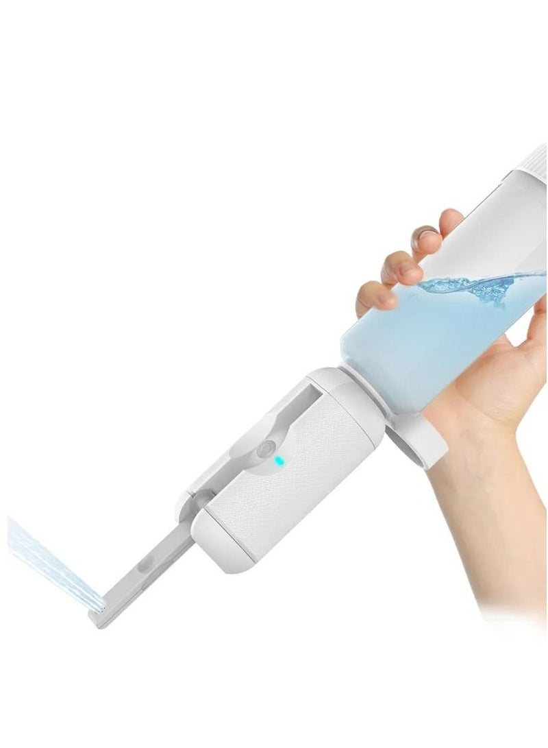 سكاي بلو شطاف المحمولة مع 500ML زجاجة الكهربائية بيديت البخاخ أداة المعونة المياه قابلة لإعادة الشحن للسفر في الهواء الطلق التخييم - Image 1