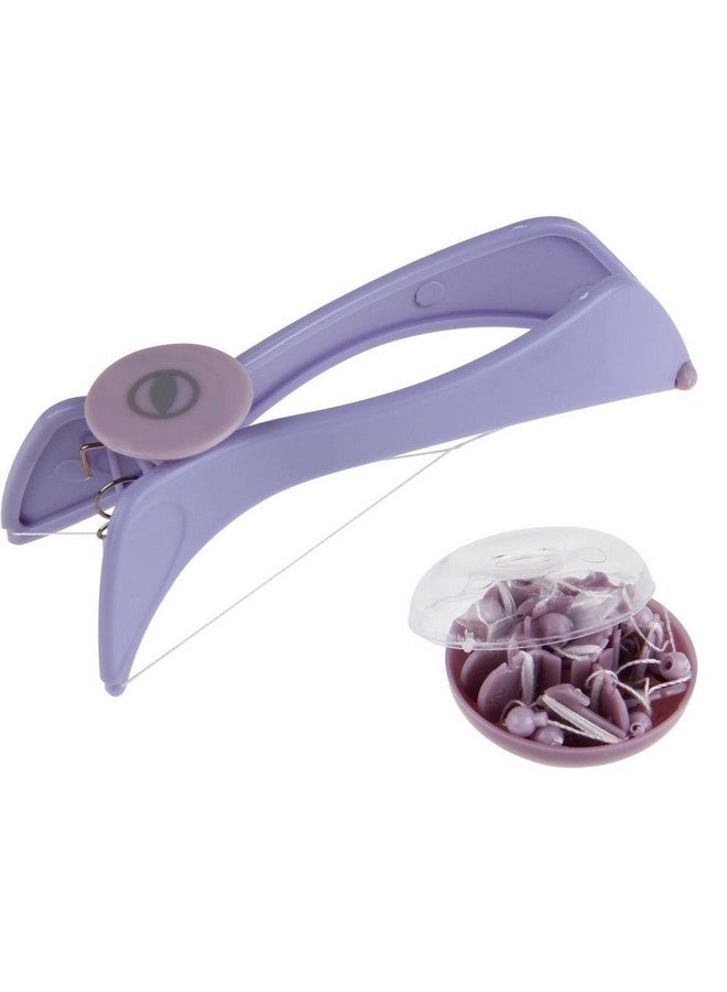 Glowick eyebrows lining face Chin Upper lip Hair Plucker threading epilators Body Hair Removal Tweezer Tool Face Threading System for women (1Pcs) - Image 1