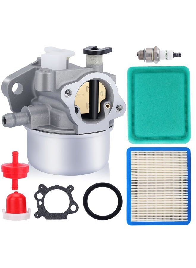 HIPA MIA11798 Carburetor + Air Filter Tune Up Kit for John Deere JS20 JS25 JS26 JS28 JS30 JS36 JS38 JM26 JM36 Mowmentum Walk-Behind Lawn Mower - Image 1