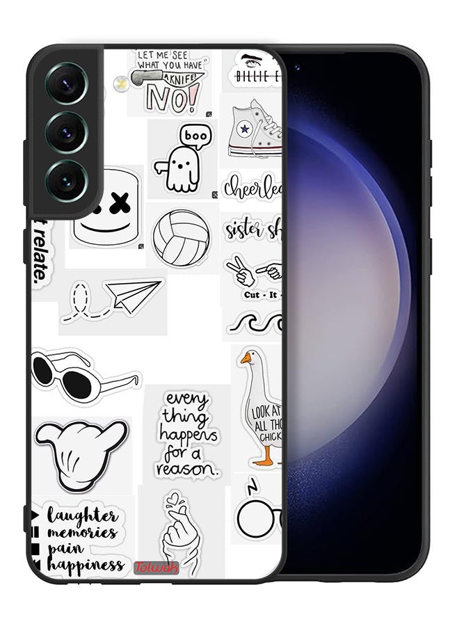 Tolwak Samsung Galaxy S21 FE 5G Protective Case Cover Can Not Relate - Image 2