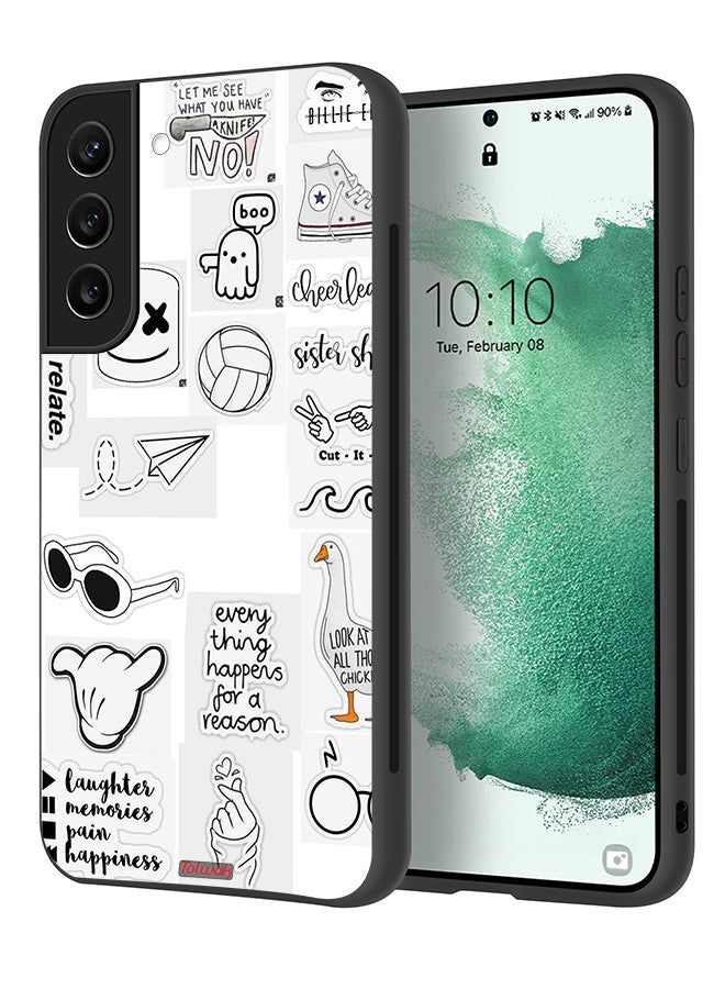 Tolwak Samsung Galaxy S21 FE 5G Protective Case Cover Can Not Relate - Image 1