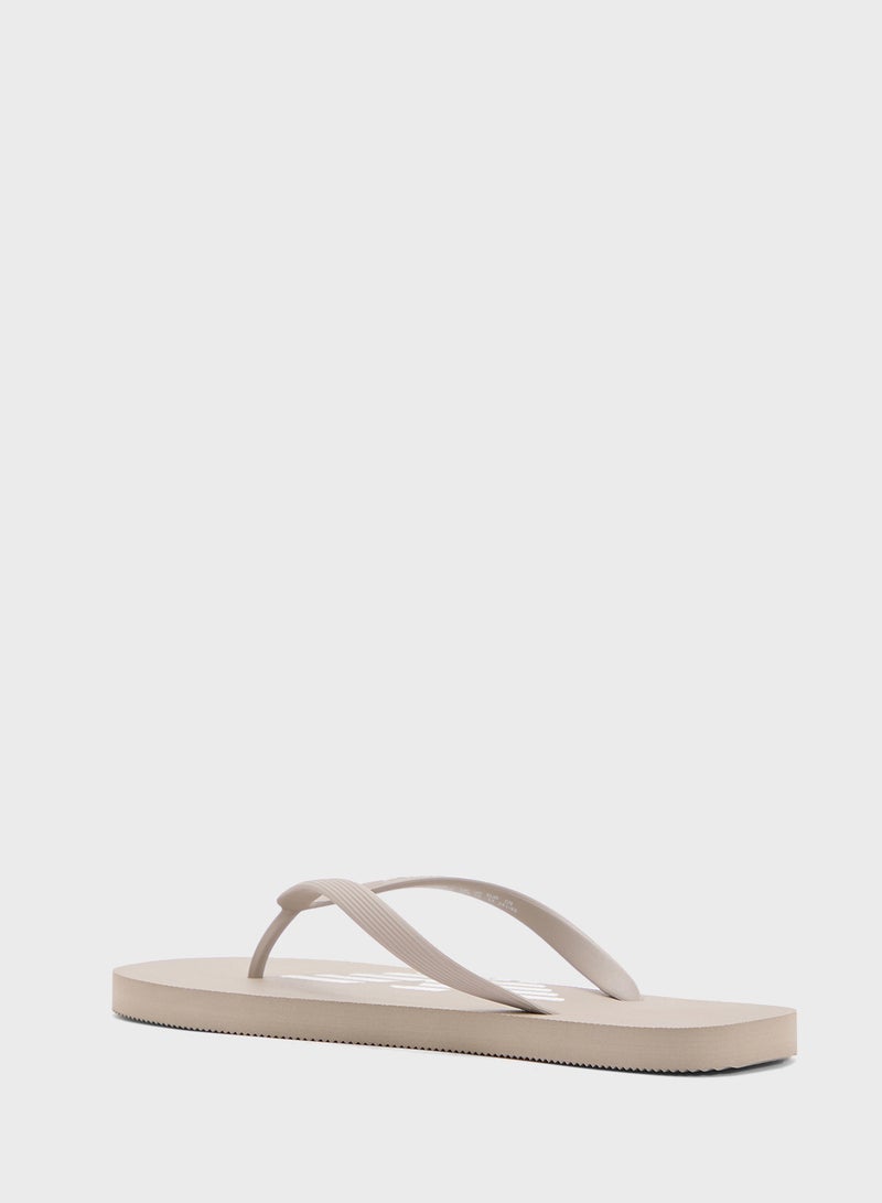 EMPORIO ARMANI Logo Beach Flip Flops  - Image 2