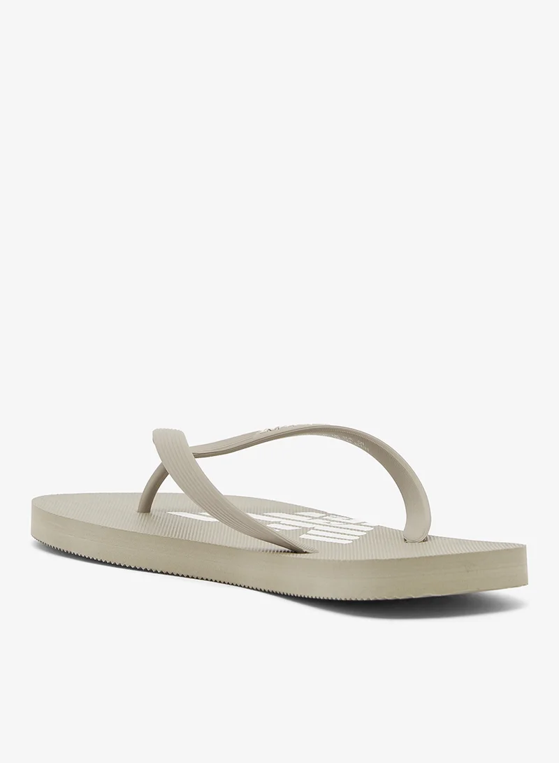 EMPORIO ARMANI Logo Beach Flip Flops