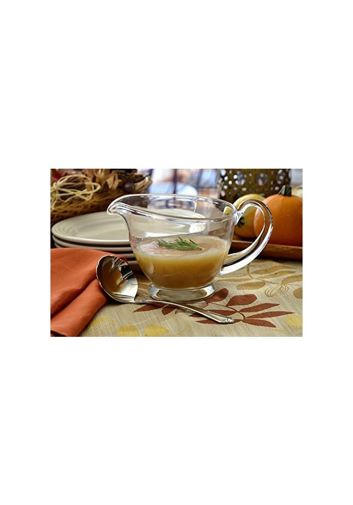 Anchor Hocking Clear 16oz Gravy Boat - Durable Glass Serving Dish - Image 2