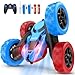 cosone Remote Control Car RC Cars for Kids Toys Rechargeable 360 Rotating 24Ghz RC Stunt Car for Kids Birthday Gift for 6 Years Old Boys Toys 6 7 8 9 10 Years Old Boy Gift Ideas BlueRed - Image 2