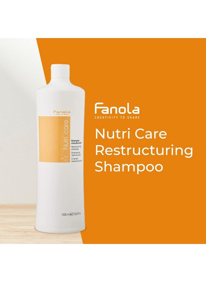 FANOLA - Fanola Nutricare Restructuring Shampoo 1 L - Image 1