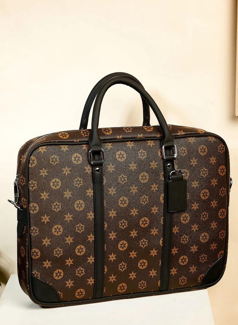 Robert Wood Premium Printed Laptop Bag