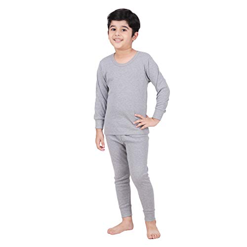 Splash - Baby (Unisex) Winter wear Set - Upper & Lower, Round Neck, Full Sleeve (Grey, 65 Cms. - 4 Years to 6 Years) - Image 4