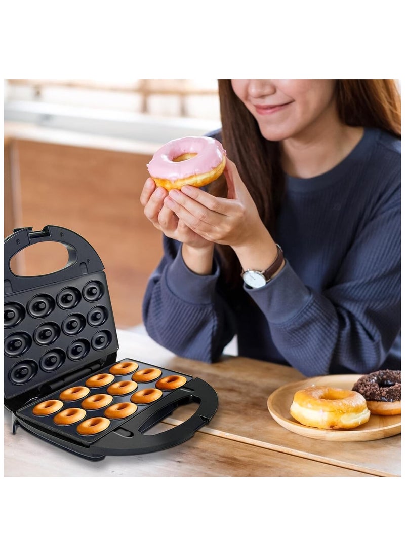 Jamaki 8 in 1 Sandwich and Dessert Maker 1500W Non-Stick Coating, Fixing Clip, Easy to Use and Clean Multipurpose for Waffles, Sandwiches, Donuts, Nuts - JMK2014