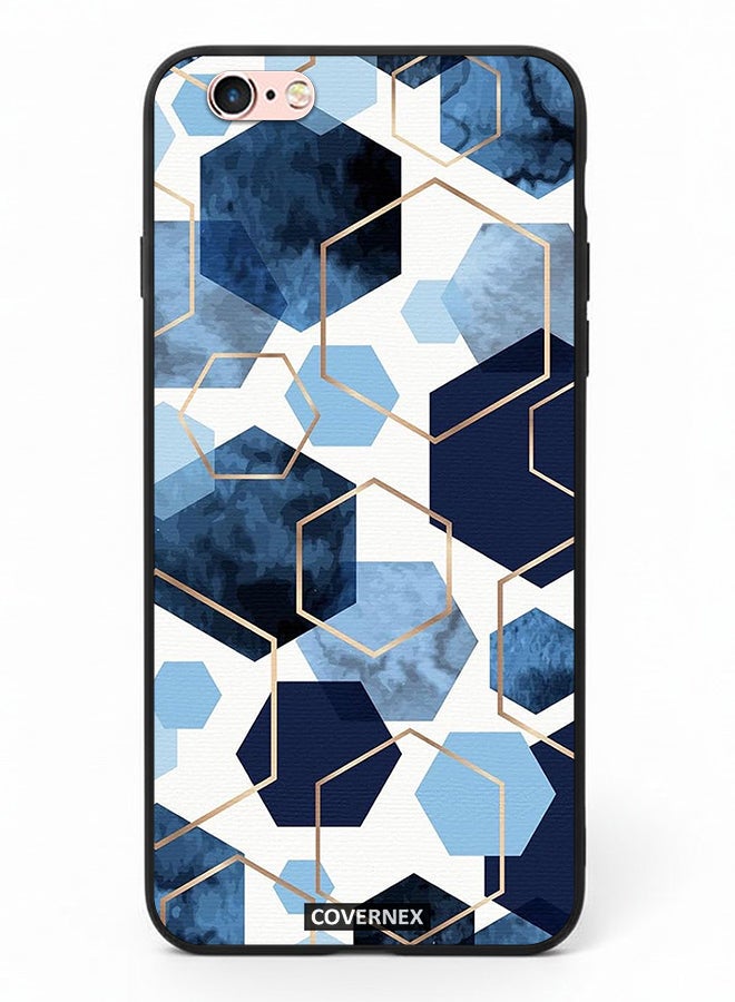 Covernex Apple iPhone 6s Protective Case Cover Printed Featuring Hexagon Mosaic A Geometric Pattern - Image 2