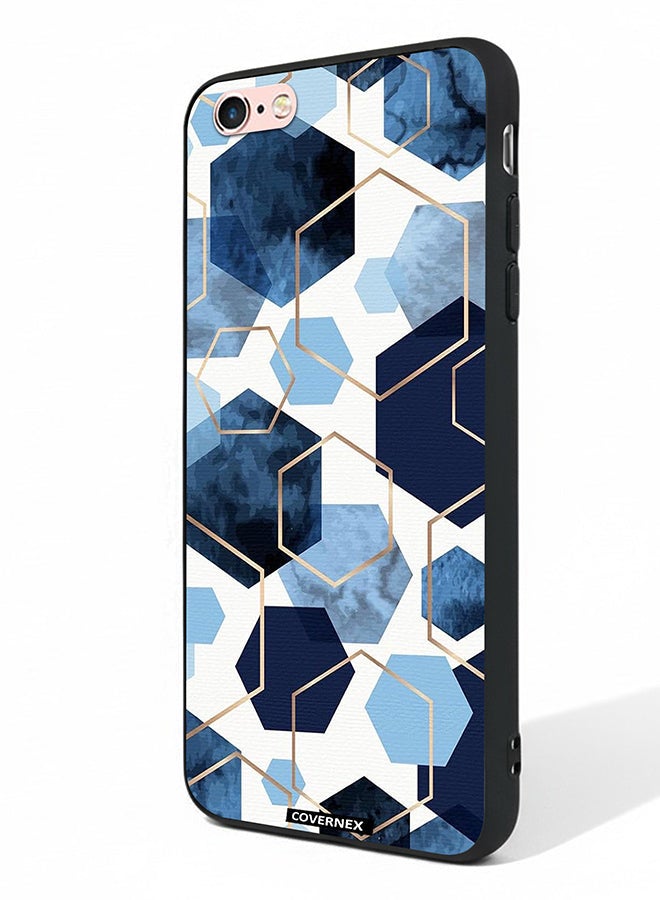 Covernex Apple iPhone 6s Protective Case Cover Printed Featuring Hexagon Mosaic A Geometric Pattern - Image 1