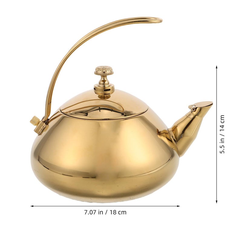 Stainless Steel Tea Kettle with Fine Mesh Filter Fast Heating for Loose Leaf Tea - Image 3
