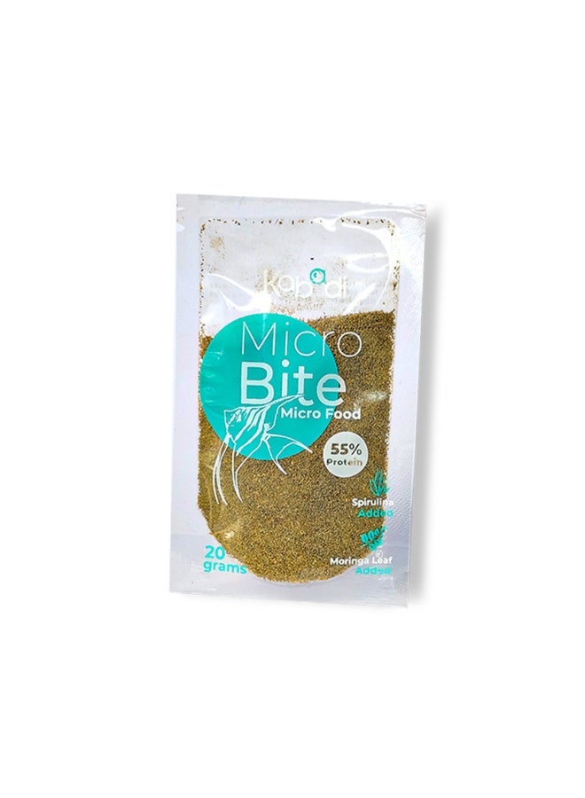 BITE Aquarium Fish Food Micro Bite – 20g - Image 1