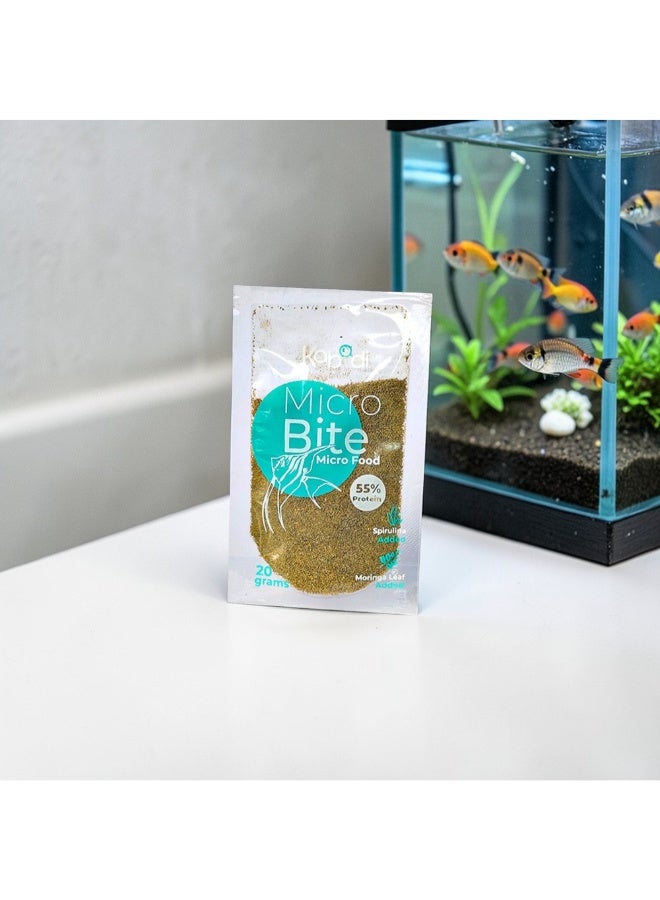 BITE Aquarium Fish Food Micro Bite – 20g - Image 5