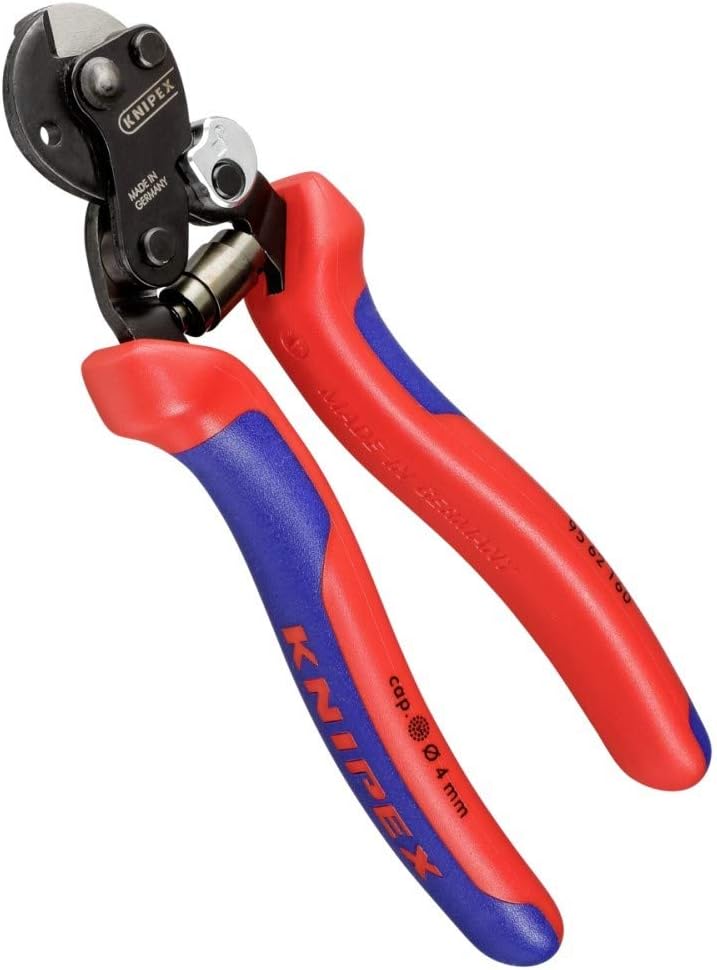 KNIPEX 95 62 160 Wire Rope Cutter with Multi-Component Grips - 160 mm - Image 2