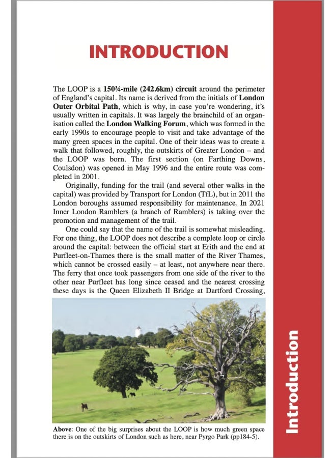 London LOOP - London Outer Orbital Path (Trailblazer British Walking Guides): 48 Trail maps (at just under 1:20,000), Places to stay and eat, public transport information  - Image 4
