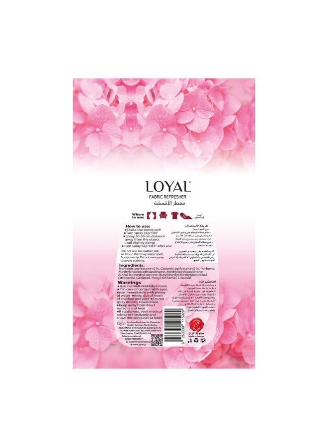 loyal Soft Pink Fabric Refresher - Easy to Iron - Odor Neutralizing - 350 ml - Image 5