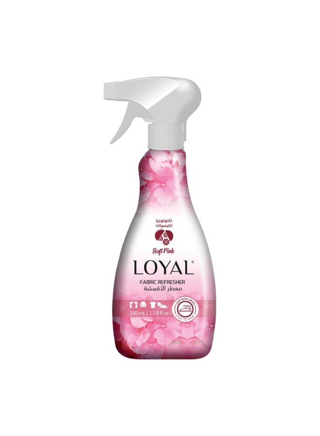 loyal Soft Pink Fabric Refresher - Easy to Iron - Odor Neutralizing - 350 ml - Image 1