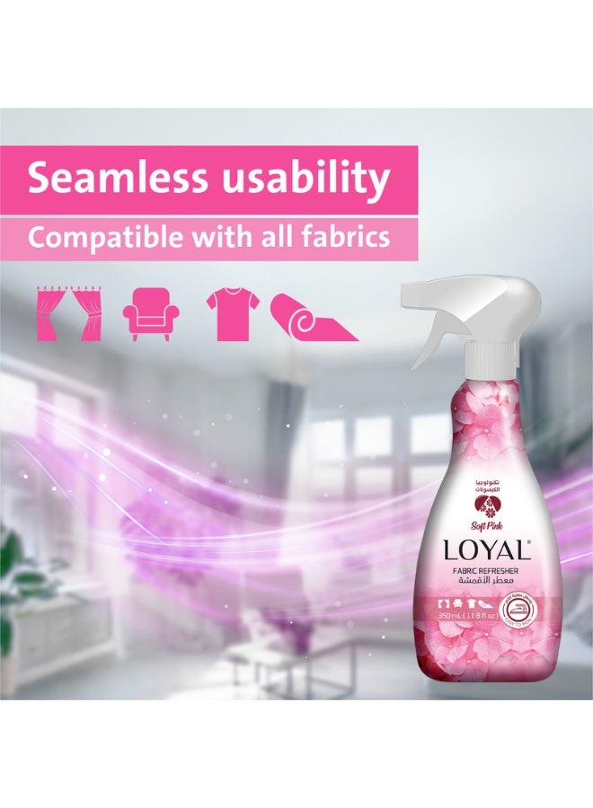 loyal Soft Pink Fabric Refresher - Easy to Iron - Odor Neutralizing - 350 ml - Image 4