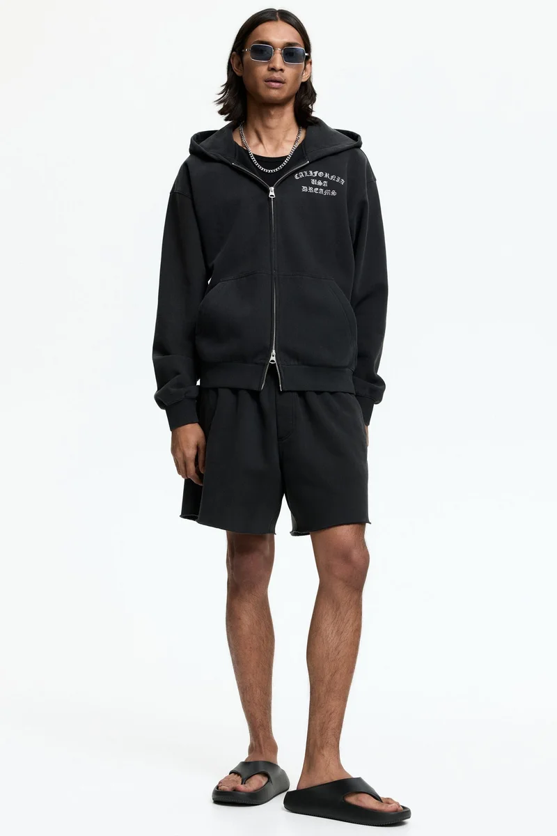 H&M  Relaxed Fit Sweatshirt shorts for Men | Best Price UAE