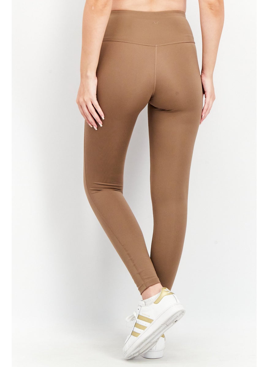 Tchibo Women Sportwear Fit Training Tights, Tan  - Image 3