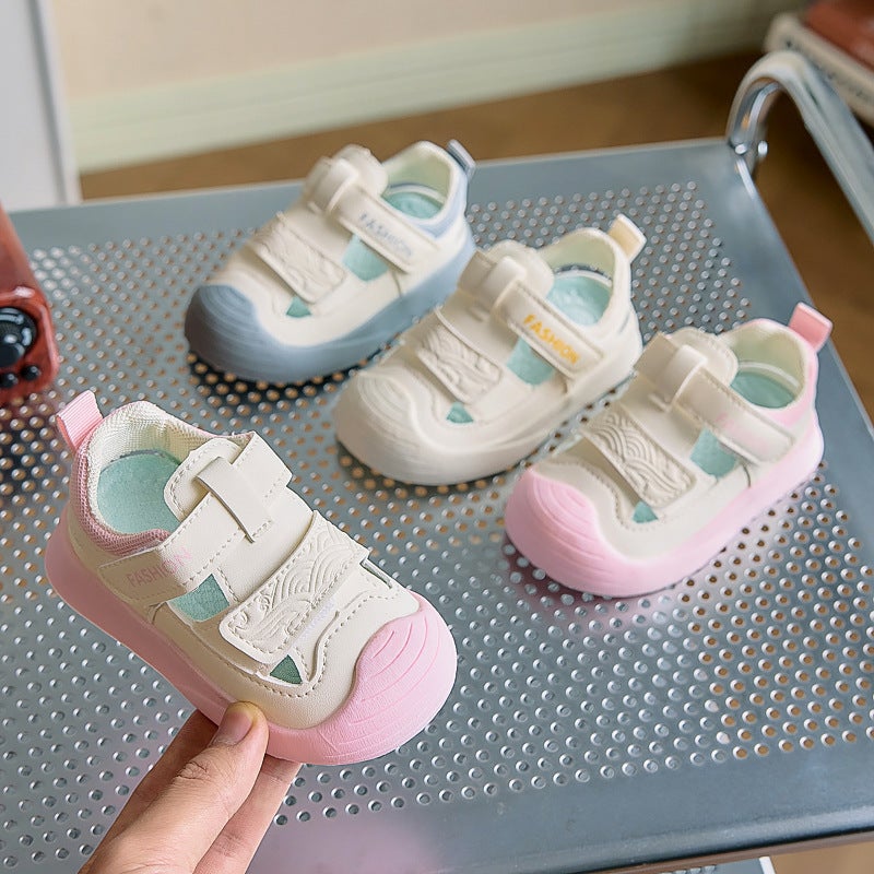 Mesh Sneakers Lightweight Flexible Sole Walking Shoes For Kids Indoor And Outdoor Activities - Image 4
