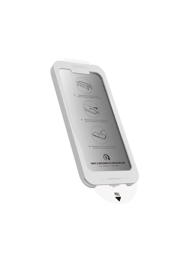 جرين ليون iPhone 17 Pro Max Glass / زجاج الخصوصية Picasso ثلاثي الأبعاد مع صينية محاذاة / واقي شاشة iPhone 17 Pro Max - Image 1