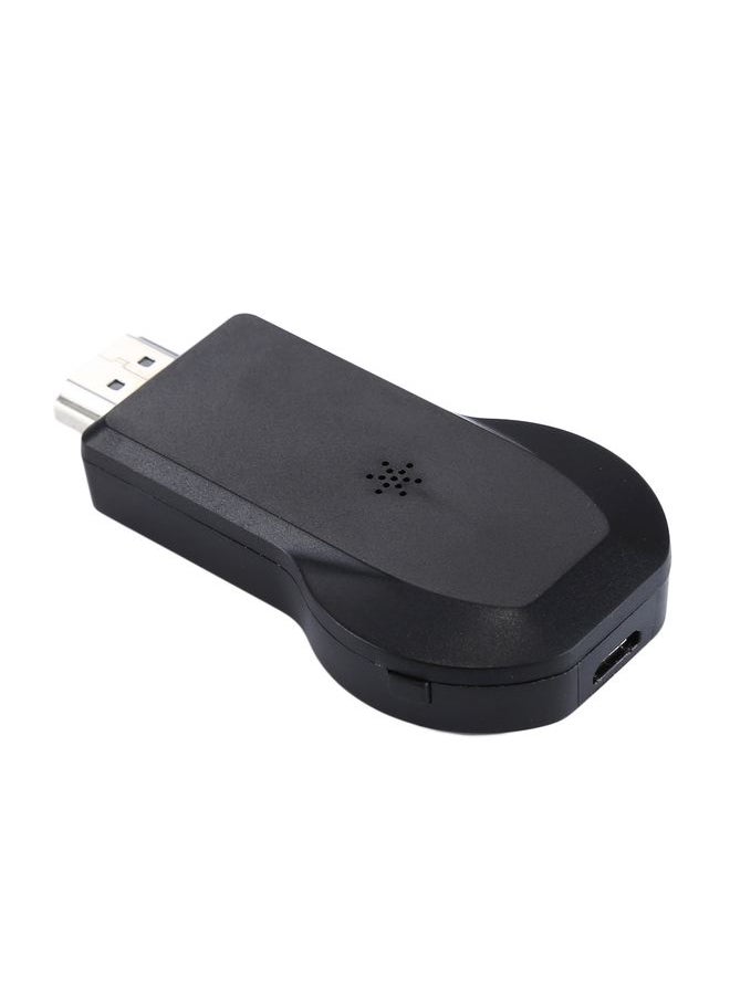 Generic - M2 Plus Wireless WiFi Display Dongle Receiver Airplay Miracast DLNA 1080P HDMI TV Stick for iPhone, Samsung, and other Android Smartphones(Black) - Image 1