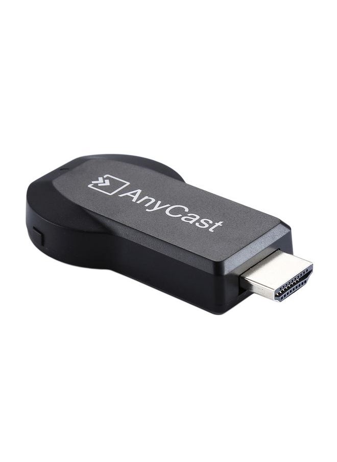 Generic - M2 Plus Wireless WiFi Display Dongle Receiver Airplay Miracast DLNA 1080P HDMI TV Stick for iPhone, Samsung, and other Android Smartphones(Black) - Image 1