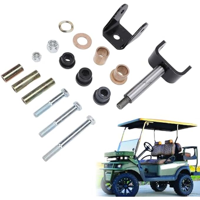 ريحني مجموعة تعليق الزنبرك الورقية في مقدمة العربة الأمامية وبديل لنظام Club Car Ds Gas Electric 1993 وما فوق - Image 5