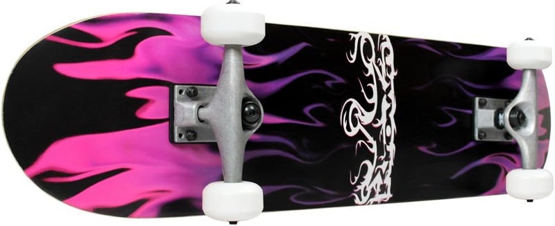 Krown Rooke Complete Skateboard - Pro Style Quality - Maple 7-Ply Deck, Aluminum Trucks, Urethane Wheels, Precision Bearings - The Perfect Beginners First Board - Image 2