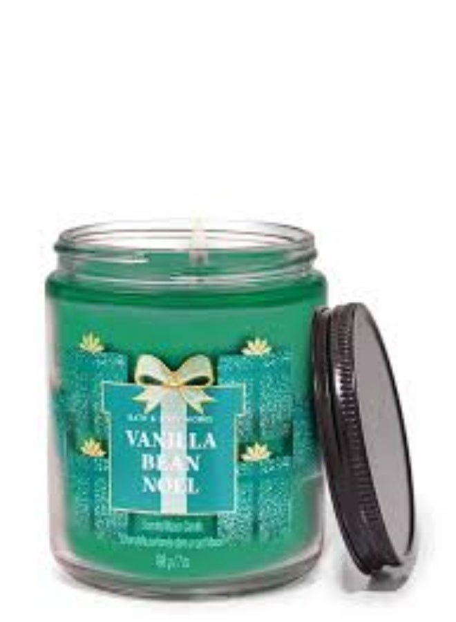 Vanilla Bean Noel Single Wick Candle 198g