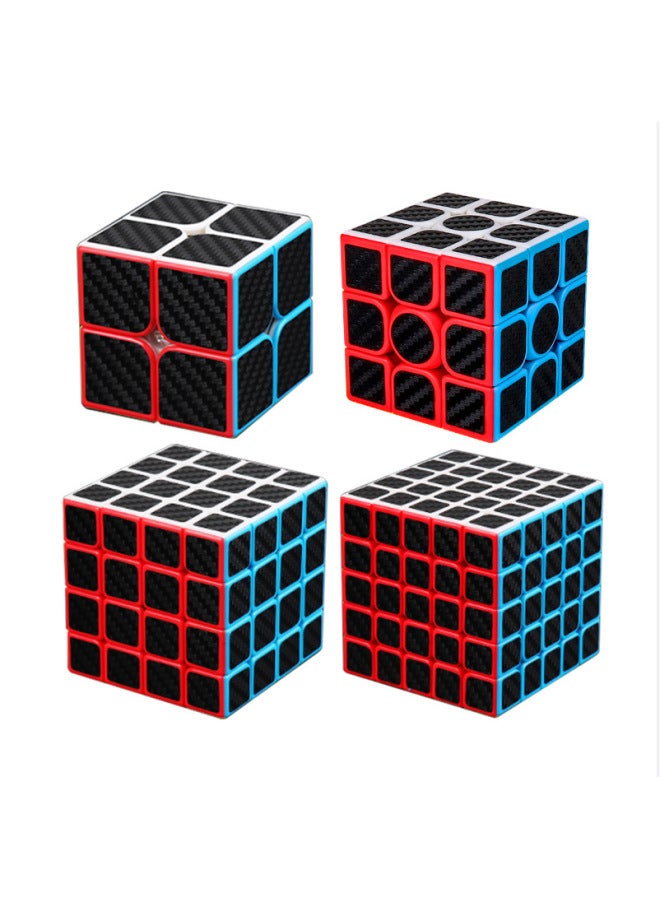 Magic Domain Culture Charm Dragon Shaped Shaped Carbon Fiber Gift Box 2345 Rubik's Cube Puzzle Children's Toys Direct Sales-Color:[magic Cube Classroom] Wca Special-shaped Event Special-shaped Rubik's Cube Teaching Suit  - Image 5