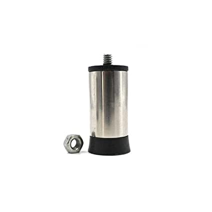 PREETENCY 4Pieces Anti Skid for All Brand LPG StoveAnti Slip LPG Stove Legs Best Combination Plastic and Stainless Steel Black  - Image 3