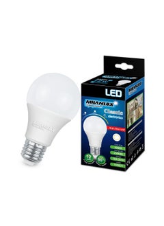 MILANLUX Milanlux Led Bulb 1080 Lumen Warm White (3000) 12W = 75W E27 Base Pack of 5  - Image 3
